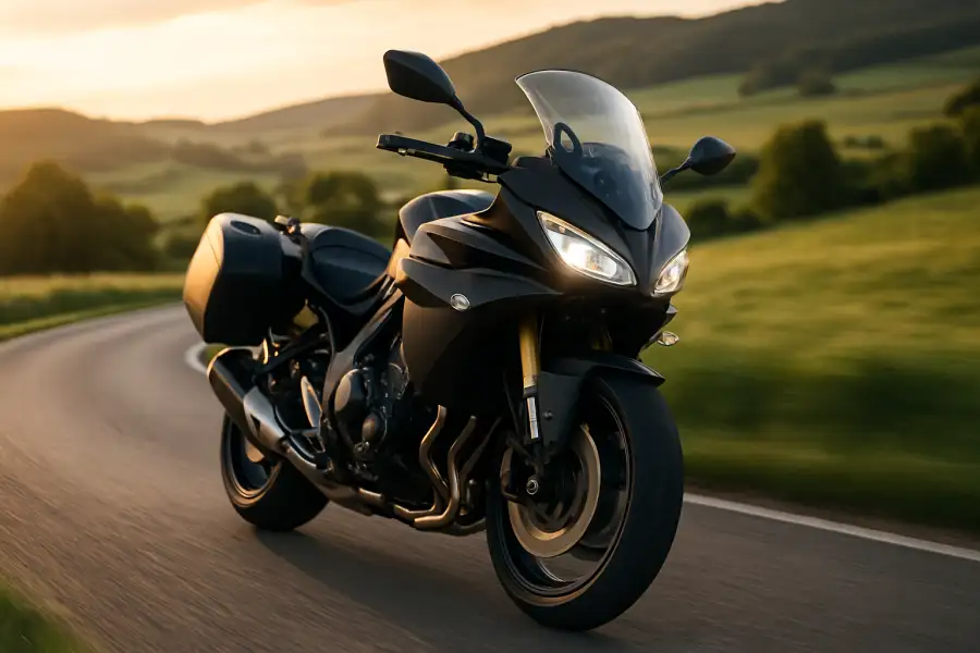 Motorrad bei Olivers Fahrschule in Messel